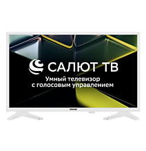 28" Телевизор ASANO 28LH5011T белый 1366 x 768, LED, HD, 60 Гц, SMART TV