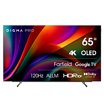 65" Телевизор OLED Digma Pro OLED 65M черный 3840x2160, 4K Ultra HD, 120 Гц, WiF,i Smart TV