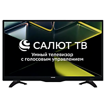 24" Телевизор ASANO 24LH5010T черный 1366x768, Direct LED, HD, 60 Гц, Салют