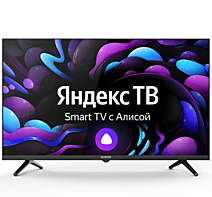 65" Телевизор Centek CT-8765 черный 4K, UltraHD, Wi-Fi, Bluetooth, HDMIx3, USBx2, DVB-T2 Яндекс ТВ